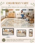 2x6 Washable Runner Rug  Soft Non Slip Carpet For Hallway Kitchen