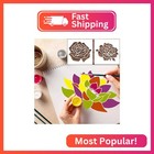 Garden Fence Large Flower Stencils - Reusable Floral Stencil Diy Decoration For