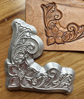 3d Western Sheridan Wild Rose Leather Embossing Stamp Mold Carft Stamping Tool