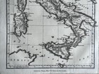 1817 Italy Original Antique Map By Alexander Findlay Over 200 Years Old