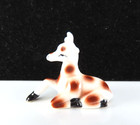 Vintage Miniature Porcelain Sitting Giraffe Figurine Bone China