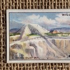 What China Clay Is Do You Know Series 2  12 1924 Wills Cigarette Tobacco Card