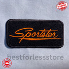 Harley-davidson 4 In  Embroidered Sportster Emblem Sew-on Patch - Black orange