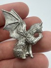 Vintage Gallo Pewter Cat With Wings Dragon Gargoyle Fantasy Figurine 