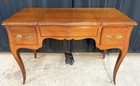 Antique Mid-century John Widdicomb Flip Top Vanity With Chair