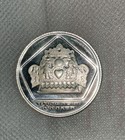 1975 Israel Hanukkah Lamp Holland  500 Silver 10 Lirot Proof Coin