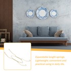 4 Pack Spring Wall Plate Hangers Hooks For Decorative Plates Wall Plate Holders