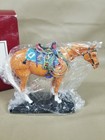 Trail Of Painted Ponies Horse Figurine 1473 Happy Trails 2003 Westland Niob new