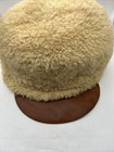 Original Wwii Sheep Skin Winter Hat Military Army Sweden Swedish