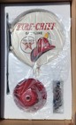 New Texaco Fire-chief Gasoline Double Sided Cast Iron Dinner Bell free Shipping 