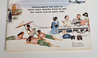 Pan Am Around The World By Clipper Booklet 1956 Rockwell Airline Excellent