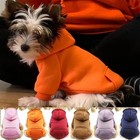 Winter Dog Hoodie Jacket Warm Pet Coat Puppy Clothes For Small Medium Dogs