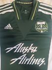 Portland Timbers Adidas Mls Soccer Jersey Mens Sz L Green Football     Mls