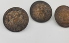 Antique Vintage Button Ges  Gesch 4 Pieces