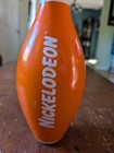 Rare Vintage Nickelodeon Studios Orange White Brunswick 15  Bowling Pin