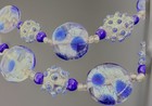 Designer Lampwork Glass Bead Strand