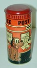 Mickey Mouse Happynak Post Office 6  Tall Still Bank Tin Litho Uk Style  1 1930s