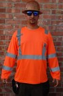 Hi Vis Class 3 Reflective Safety Green orange Short long Sleeve Shirt