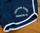 Velva Sheen Vtg 1970s Gym Shorts Blue White Piping Eden Park School Cranston  Ri