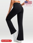 G Gradual Women s Fleece Lined Pants Water Resistant Winter Thermal Flare Leggin