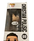 Christian Pulisic Signed  team Usa  Football Soccer Funko Pop  69 Jsa Cs22879