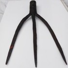 Antique Spear Head Hand Forged Ancient Harpoon Gladiator Weapon Trident N4