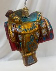 Old World Christmas Western Saddle Glass Ornament New With Tag