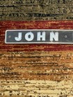 John Deere Vintage Original Tractor Bulldozer Farm Long Badge Emblem
