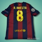 Iniesta  8 Fc Barcelona Final Champions League 2014-2015 Short Sleeve Jersey