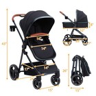 Baby Stroller Pushchair Foldable Lightweight Travel Infant Seat Umbrella Storage