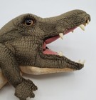 Folkmanis Crocodile Stage Puppet 16in Swallowing Movable Mouth Realistic Nwt New