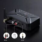 Bluetooth Transmitter Receiver Adapter Long Range For Tv Home Car Stereo Audio