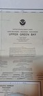 Noaa Upper Green Bay Door County Nautical Sound Chart Map Loran-c   48    X 36   