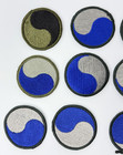 Lot Of 13 Us Army 29th Infantry Division Patches Full Color Subdued Variant