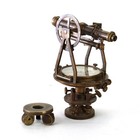 Antique W    L  E  Gurley Co  Brass Surveyor   s Transit theodolite C1890