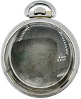 Antique 18 Size Defiance Open Face Pocket Watch Case Chrome Platedcoin Edge Usa