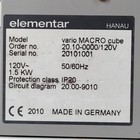 Elementar Vario Macro Cube Organic Elemental Analyzer For Solid   Liquid Samples