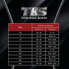 Titan Tks Powerlifting Knee Sleeves  Ipf  Uspa  Ipl  Nasa Usapl   7mm X 30cm