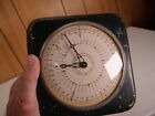 Antique Key Wound Glass Faced Kitchen Timer No Key Untested