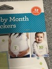 New  First Year Month-by-month Photo Stickers Ships Free 