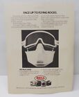 Nos Vintage Bell Super Mask For Open Face Motorcycle Helmet - Ahrma