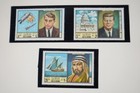 Uae Ras Al Kaima Jfk Collection Of 100  Stamps All Mint In Hingeless Mounts
