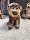 Rare Steiff Springaffe Jumping Capuchin Plush Monkey Combo 120053  Ear Button