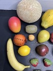 Lot Of 20artificial Fake Faux Fruit Realistic Decorative Vintage Made In Mexico