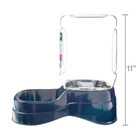1 2 Gal Pet Dog Cat Waterer Automatic Dispenser Drink Water Gravity Large Bowl