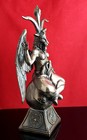 Eliphas Levi Baphomet Statue Goth Punk Occult Church Of Satan Pagan