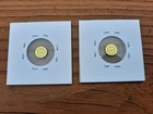 Two 2 No Date United States California Gold Token 1 4 Dollar Nice Calif Gold
