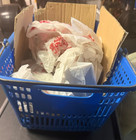 Vintage Kmart Store Basket Westwood Nj Full Of Small Plastic Bags One Of A Kind