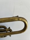 Vintage Crown Long Model Cornet Brass 187 - Cool Old Collectible Instrument