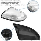 Pair Left   Right Side Power Door Mirror For 13-19 Dodge Ram 1500   Heated  temp
